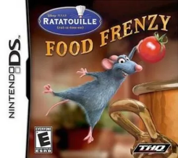Ratatouille - Food Frenzy (Europe) (En,Fr,De,Es,It,El) box cover front